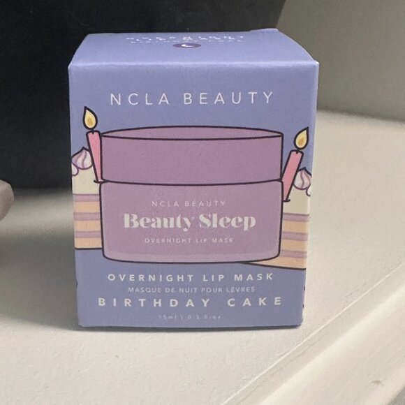 BNIB NCLA Beauty Sleep Overnight Lip Mask - Birthday Cake - Picture 2 of 3
